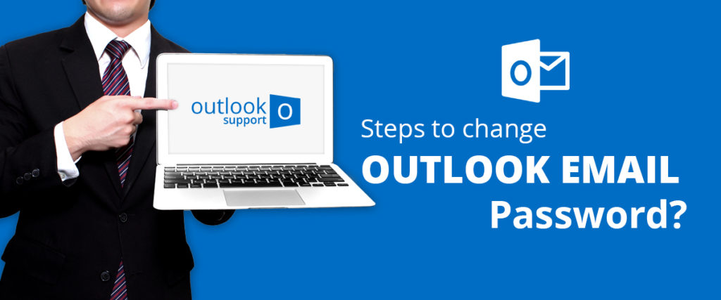 Steps to change Outlook email password: Help & Support